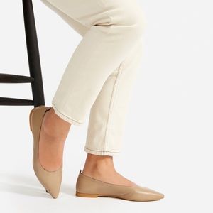 Everlane 40 hour flat nude taupe 8